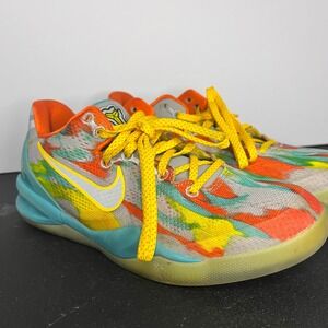 Nike Kobe 8 System GC Venice Beach Kids Basketball Shoes Multi Color